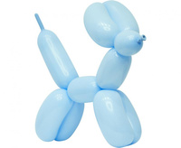 #BL Balony do modelowania Beauty&Charm, makaronowe j. niebieskie, 50 szt.