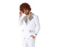 #STDO Garnitur Disco Suit White, rozm. 48/50 (M)