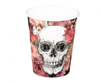 #ZKU Kubeczki papierowe Day of the dead 250 ml, 10 szt.