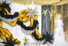 Stojący balon foliowy Mikołaj, 63x106 cm, mix