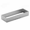 Rant prostokątny perforowany 25x8 cm