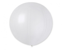 #BL Balon GM220, kula metalik 0.65m - biała 29