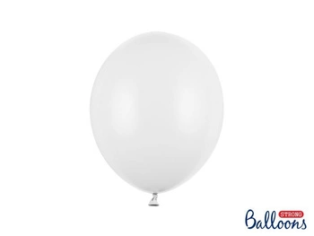 Balony lateksowe strong 27 cm pastelowy BIAŁY 10 szt.