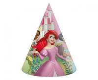 #STAI Czapeczki papierowe Princess, 6 szt.