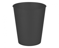 #ZKUW Kubek wielokrotnego użytku Decorata Party,czarny 250 ml