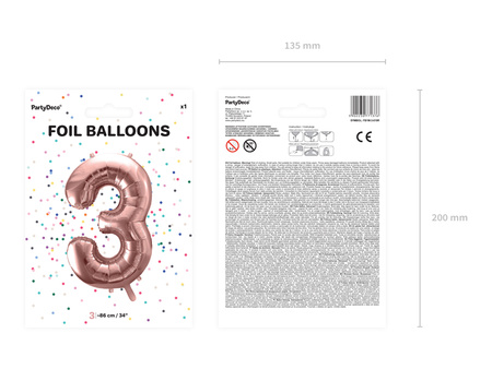 Balony 30cm, It's a Boy, Pastel Pure White (1 op. / 6 szt.)