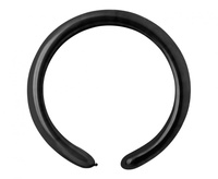 #BL Balon D2 - Rurki włoskie, typ 160, czarne / 100 szt.