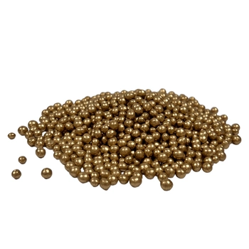 Posypka ryżowa w polewie cukrowej ZŁOTA PERŁOWA 5mm 50g Slado