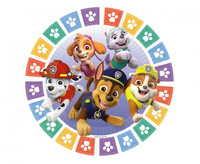 #ZTA Talerzyki papierowe Paw Patrol, okrągłe, 23 cm, 8 szt.