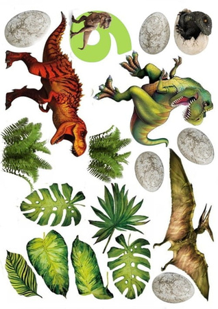 Wydruk jadalny JURASIC WORLD  WZ.VI