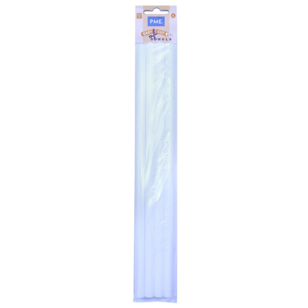 Wsporniki do tortów piętrowych 30 cm CIENKIE 10 mm 4 szt. PME