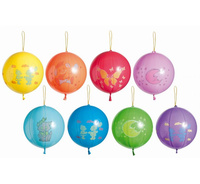 #BL Balon GPBD1 pastel - "Piłka z nadrukiem" - mix / 50 szt.