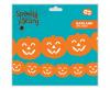 Girlanda pomarańczowa Dynia 3 m — papierowa dekoracja Halloween