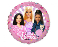 #BFK Balon foliowy 18" FX - Barbie, pakowany