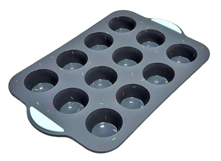 Silikonowa forma na 12 mini muffinek 32x20 cm
