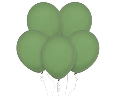 #BL Balony Decomex 11", pastel Eucalyptus, 100 szt.