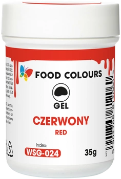 Barwnik w żelu CZERWONY 35 g Food Colours