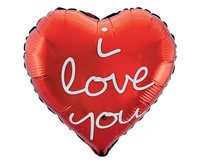 #BFK Balon foliowy "I Love You (nadruk)", 18" KK
