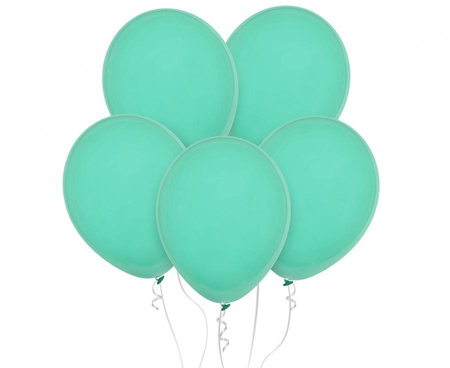 #BL Balony Decomex 11", pastel Matte Green, 100 szt.