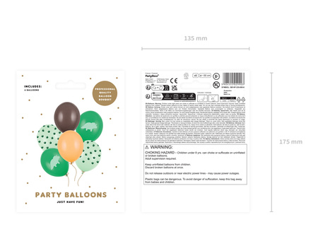 Balony Strong 27 cm, Pastel Light Misty Blue (1 op. / 100 szt.)