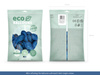 Balony Eco 30cm metalizowane, liliowy (1 op. / 100 szt.)