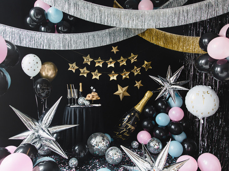 Kurtyna Party, czarny, 90x250cm