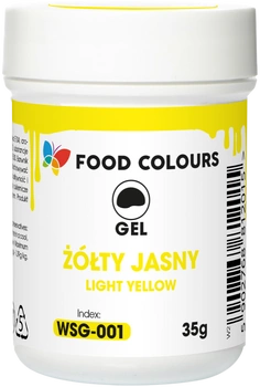 Barwnik w żelu ŻÓŁTY JASNY 35 g Food Colours