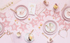 Baner Baby shower, 290x16.5 cm, złoty