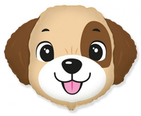 #BFK Balon foliowy 24" FX - Piesek (głowa), niepakowany