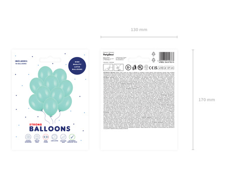 Balony Strong 30cm, Pastel Light Yellow (1 op. / 10 szt.)