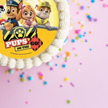 Opłatek na tort PSI PATROL PAW PATROL II