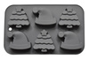 Forma silikonowa do monoporcji SWIĄTECZNA - CZAPKA MIKOŁAJA CHOINKA 25x17 cm Brunbeste