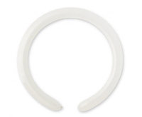 #BL Balony D4 - Rurki włoskie białe 01/ 100 szt.
