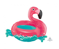 #BFK Balon foliowy SuperShape Flamingo, zapakowany