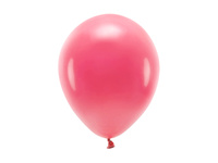 Balony Eco 26cm pastelowe, jasny czerwony (1 op. / 100 szt.)