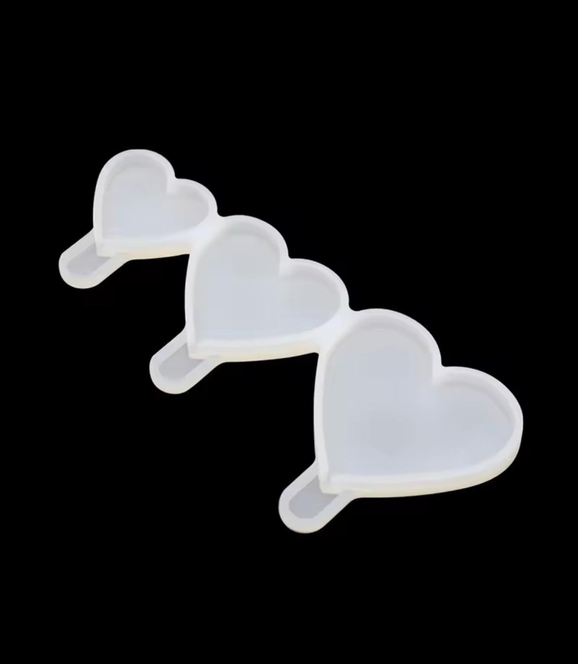 Silikonowa forma SERCA SERDUSZKA – detale kształtów serduszek