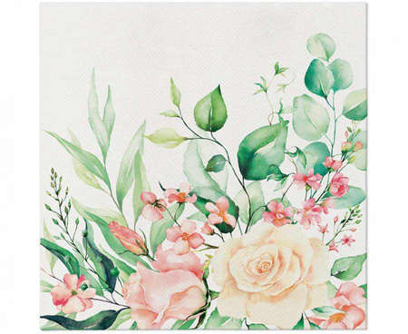 #ZSE Serwetki Airlaid Floral Moments, 40x40 cm, 12 szt.