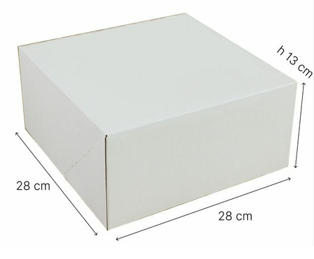 Pudełko cukiernicze 28x28x13cm