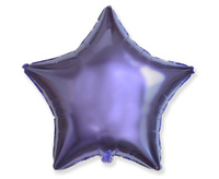 #BFK Balon foliowy 18" FX - Gwiazda (liliowa), niepakowany