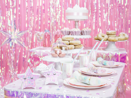 Girlanda Electric Holo - Flagietki, mix,  1,8m