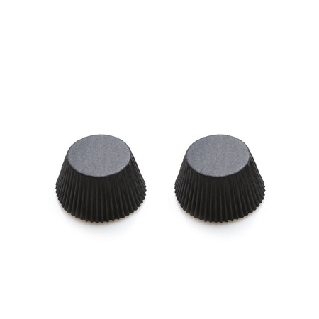 Papilotki na muffinki CZARNE 50 x 32 mm 75 szt. Decora
