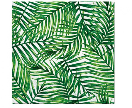 #ZSE Serwetki papierowe PAW Tropical Leaves, 33x33 cm, 20 szt.