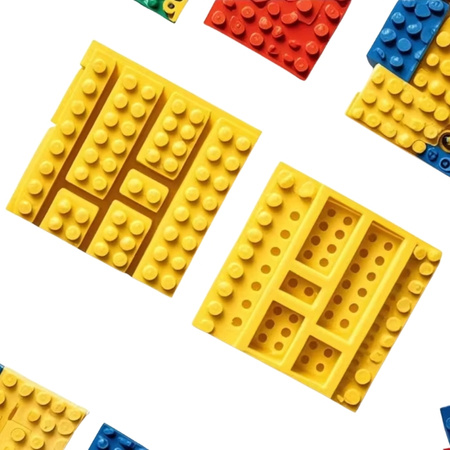 Foremka silikonowa do dekoracji KLOCKI 12x12 cm