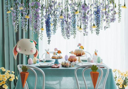 Balony Eco 33 cm, Cyfra '' 5 '', jasny złoty (1 op. / 6 szt.)