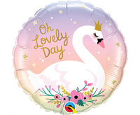 #BFK Balon foliowy 18" QL RND Oh lovely day KK