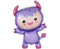 #BFK Balon foliowy 24" FX - Mały Potwór (liliowy), pakowany KK