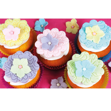 Masa cukrowa MIX kolorów PASTELE 5 x 100g FunCakes