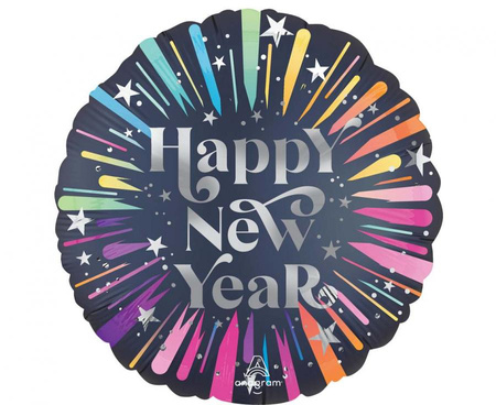 #BFK Balon foliowy 18" Satin XL  Satin New Year's Blast