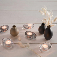 Tealight 3  d.grey Casolare