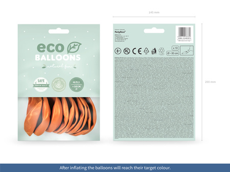 Balony Eco 26cm pastelowe, ultramaryna (1 op. / 10 szt.)